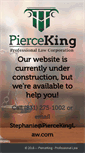 Mobile Screenshot of piercekinglaw.com